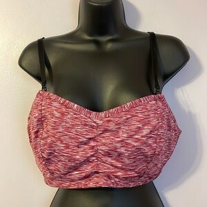 Motherhood Nursing Bra Red Heathered size L